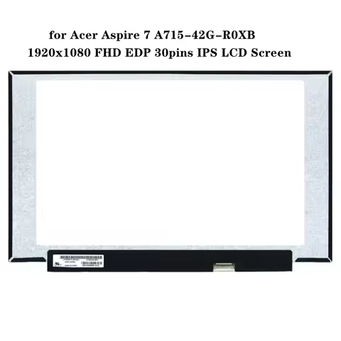 15.6 inch for Acer Aspire 7 A715-42G-R0XB LCD Screen Panel 1920x1080 FHD EDP 30pins IPS