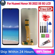 Original LCD With Frame For Huawei Honor X6 2022/Honor X6a/Honor X6B/ Honor X8 5G LCD Screen Display