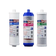 TROUWIDS เครื่องกรองน้ำดื่ม 3 ท่อ 7 ขั้นตอน เครื่องกรองน้ำสำหรับบ้าน รุ่น WP808