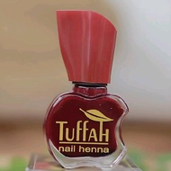 kutek tuffah nail henna warna maroon  Pewarna Art Hena Merah Kering Kuku Cantik Tebal