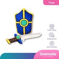 Gramedia Sword and Shield Blue Knight Plush