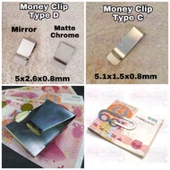 [SG SELLER] [FREE SHIPPING] Money Clip Card Cash Notes Organizer Currency Holder Wallet Fathers Day Christmas Gift