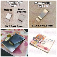 [SG SELLER] [FREE SHIPPING] Money Clip Card Cash Notes Organizer Currency Holder Wallet Fathers Day 