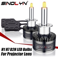 Sinolyn H7 H1 H11 D2H LED Headlight Bulbs Specially For Projector Lens Fog Light 70W 8000LM Car Ligh