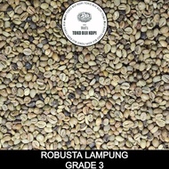 GREEN BEAN BIJI KOPI MENTAH ROBUSTA LAMPUNG GRADE 3 1 KG