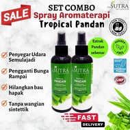 2 For RM 54Pandan Aromatheraphy Multipurpose| Spray Spray Aromaterapi Bunga Rampai