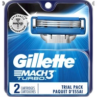 GILLETTE MACH3 TURBO BLADES (2PC)