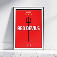Minimal Football Club Print 1878