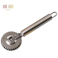 Dumpling Tool-Pastry Roller in 1pc Stainless Steel Dough Crimper for Baking& Empanadas