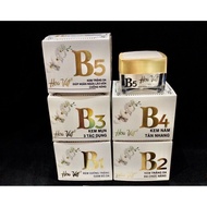 Vietnamese FLOWER FACIAL WHITENING CREAM B1 B2 B3 B4 B5