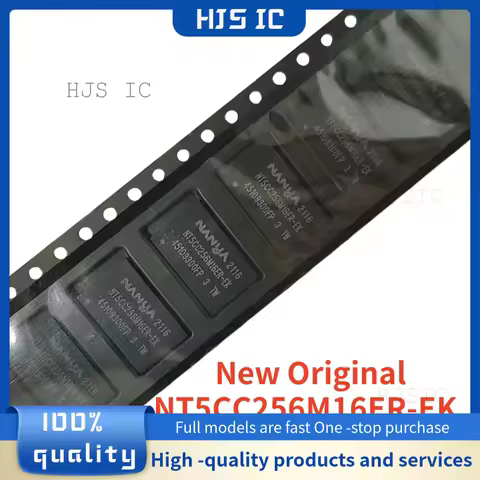 5PCS new original NT5CC256M16ER-EK NT5CC256M16ER DDR3 FBGA-96 memory chip In Stock