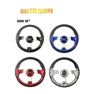 Universal 13 Inch Momo Steering Wheel Momo 14 Inch Steering Wheel Sport Racing Steering Wheel Car 13