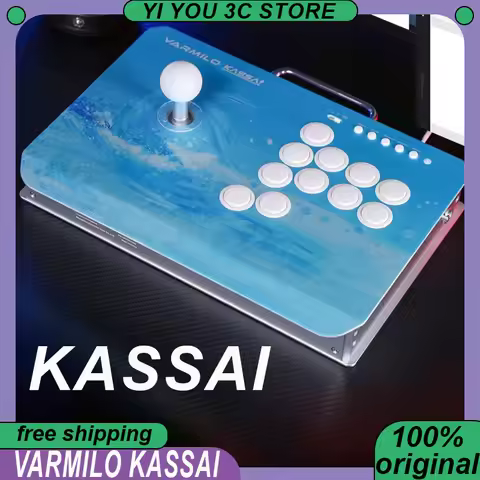 Varmilo KASSAI Joystick Arcade Controller Hitbox Street Fighter 6 King of Fighters PS5 Fighting Game