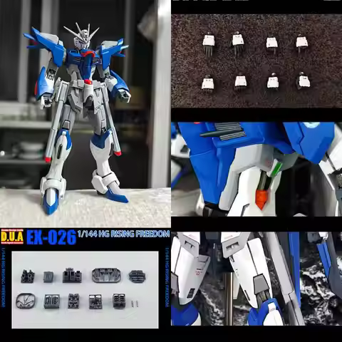 for HG 1/144 Rising Freedom Anubis RESIN Heighten Waist Antenna Hand Detail up Conversion Kit EX026 