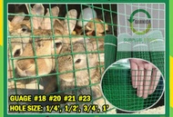 PVC Coated Welded Wire Mesh Green Chicken Wire Screen Mesh for Climbing Plants Fence and Cage