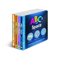 Baby University Abc's Board Book Set: Four Alphabet Board Books for Toddlers (Baby University Board 