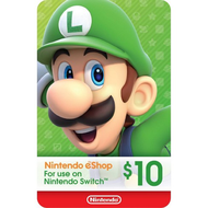 【รับโค้ดทันที】Nintendo eShop Gift Card US $10 $20 $50