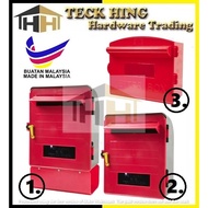 PVC Plastic Letter Box Red Letter Box Mail Box / Peti Surat Plastik