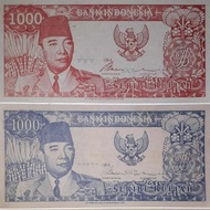 UANG MENGGULUNG 1.000 RUPIAH SUKARNO TAHUN 1964 UANG SUKARNO SERIMP