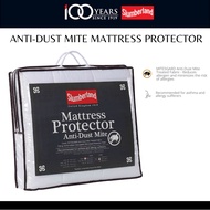 Slumberland Anti-Dust Mite Mattress Protector | Anti-Dust Mite Fabric | Single/ Super Single/ Queen/