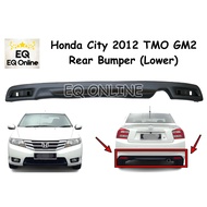 Honda City 2012 TMO TM0 GM2 GM3 Facelift Lower REAR Bumper Skirt Diffuser PP Plastic (BUMPER BELAKAN