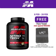 [Expiry Mar 2027] MuscleTech Nitro-Tech Ripped French Vanilla Bean 4lbs (1.81kg) 03904080