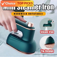 Steam iron HX-6198 1500W handheldportable rotatable flat garment iron travel dry / wet hanging cloth