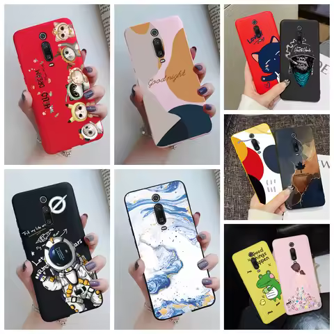 For Xiaomi Mi 9T Case Mi9T Pro Cute Cats Cartoon Soft Silicone Slim Back Cover For Xiomi Xiaomi Mi 9