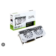 ASUS Dual GeForce RTX™ 4070 White OC Edition 12GB GDDR6X