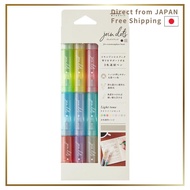 Midori Water-Based Pen Joined Dots 3-Color Connected Set of 3