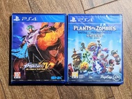 [PS5 可玩] PS4 全新 有中文 King of Fighters 拳皇14 Ultimate Plants VS Zombies 植物大戰殭屍 // 價錢每隻$160=1 // 交收方法請睇內