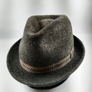 100% Wool Imported Fedora Hat, Fedora Hat, Laken Hat,