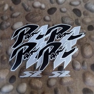 MINIMAL Arai Ram4 Transparent UV Helmet Accessories Sticker (minimum 3 pcs)