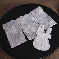 Maid Style Traditional Japanese Kimono for 6/1 Body Blythe Dolls
