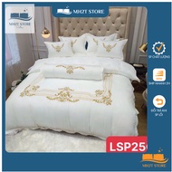 Very beautiful and luxurious high-quality Nicolas silk bedding set MH2T STORE