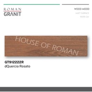 Roman Granit Dquercia Rosato 90X15 / Granit Motif Kayu / Lantai Motif