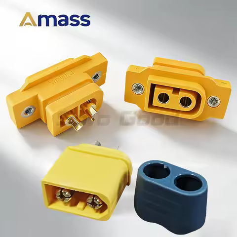 Amass XT60 XT60NE-F XT60NE XT60H DC500V 20A Gold Plated Plugs Battery Connector For RC FPV Drone Air