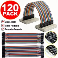 3-1Set 40P Dupont Wire Ribbon Cables Kit - Male To Female DIY Jumper Wire - Female To Female - Bread