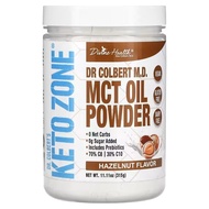 Divine Health, Dr. Colbert's Keto Zone, MCT Oil Powder, Hazelnut , 11.11 oz (315 g)