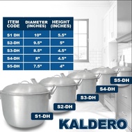 Kaldero Kitchenware Li Aluminum Caldero Kaldero Makapal kitchen