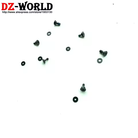 6 Pcs Shell Bottom Base Case Screws Kit Set for Lenovo ThinkPad T490 T495 P43S Laptop