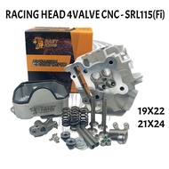 RAEY KING SRL115(Fi) RACING HEAD 4VALVE CNC = UMA TAIKOM SWIPOH TOBAKI NLK LEO RACING