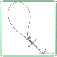 [ShiwakiffMY] Pig Holder Catcher Heavy Duty Control Pole Tool for Pig Swine Dog