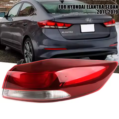 Left/Right Side Tail Lamp For Hyundai Elantra Sedan 2017 2018 2019 Rear Tail Light Brake Lamp with