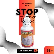 Obat Kucing Stop Dix / Obat scabies kucing / Obat scabis untuk kucing / Obat gatal kucing paling amp