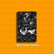 18 - NASA - ATM CARD STICKER - BANK CARD STICKER - STICKER KAD ATM - STICKER KAD BANK - DEBIT CARD S