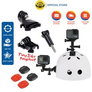 Camera Mount, 3M Tape, Dash Camera Mount for Motorcycle Riding and Backpacking