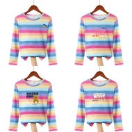 baju t-shirt graduation Bernafas Budak Baju T Budak lelaki usia sekolah Remaja perempuan Leher Bulat