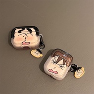 Cute Crayon Shin-chan Cover For AirPods 1st/2nd Generation Earphone Cover Airpods pro Protective Case Airpods 3rd Generation Soft TPU Case