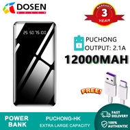 DOSEN 10000mah 80000mah power bank 50000mah original 2.1A 4USB 3 Output 20000 mAh Power Bank Power B